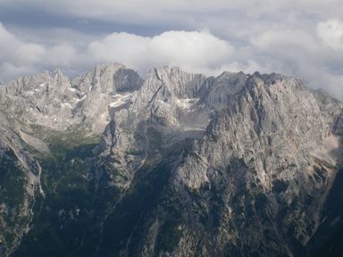 Meduce di Fuori, Meduce di Dentro e al bordo destro Val del Fogo